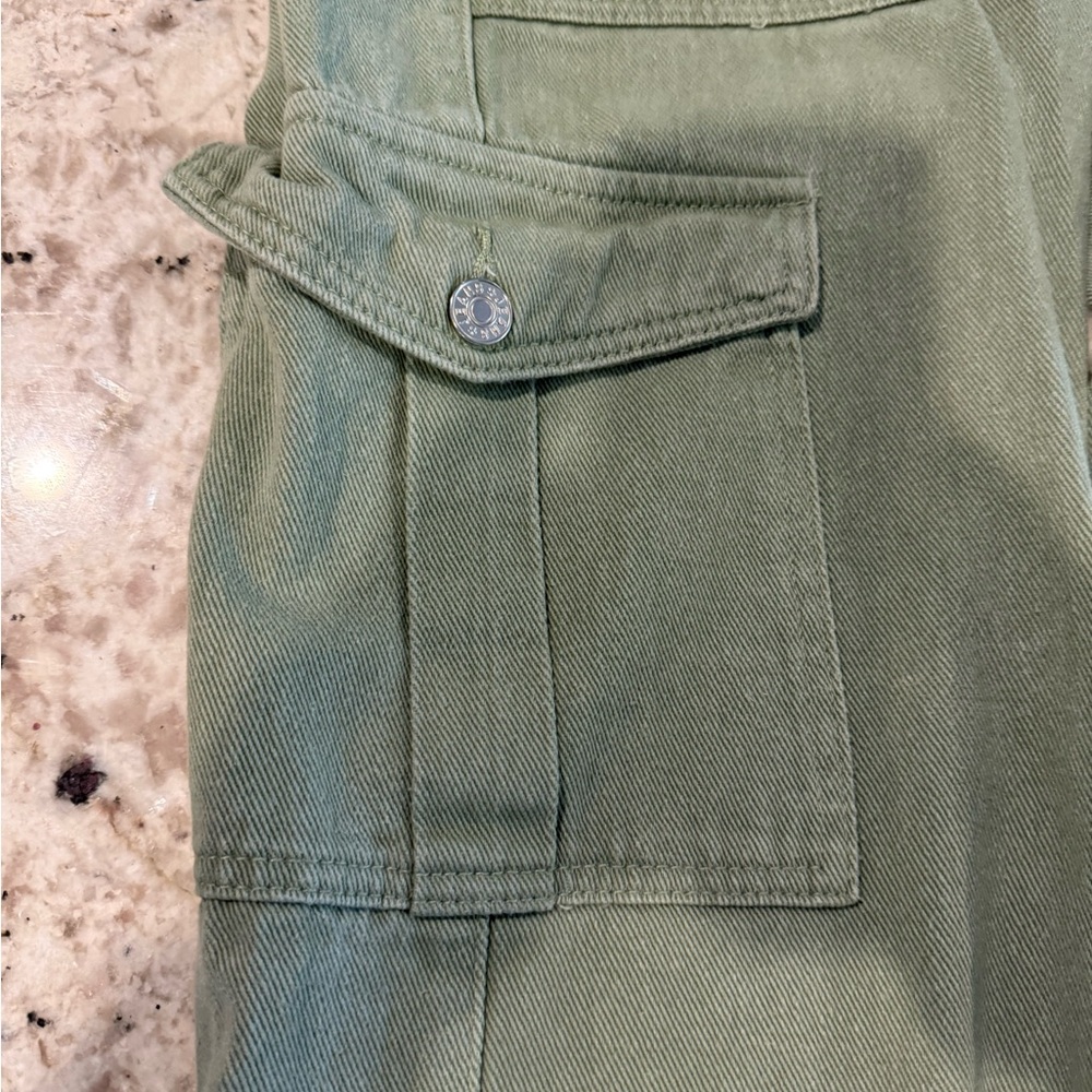 *GENTLY WORN* Women's Cider XS Alessia Solid Cargo Jeans - Picture 3 of 9